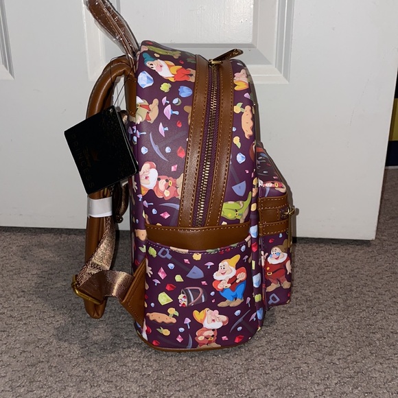 NWT Loungefly Disney Snow White & the Seven Dwarfs 85th Anniversary Backpack